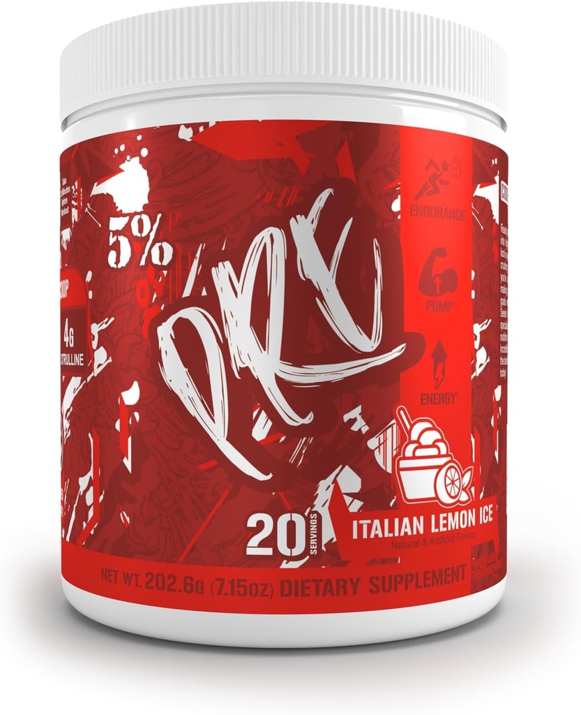 5% Nutrition Code Rouge Série Poudre de pré-entraînement pour les hommes et les femmes