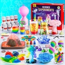 110 Lab Experiments Kits scientifiques pour les enfants - Projets STEM Jouets scientifiques éducatifs pour les enfants 6 7 8 9 10 12 ans, Cadeaux d'anniversaire de Noël pour les garçons et les filles, Ensemble de chimie, apprentissage et éducation