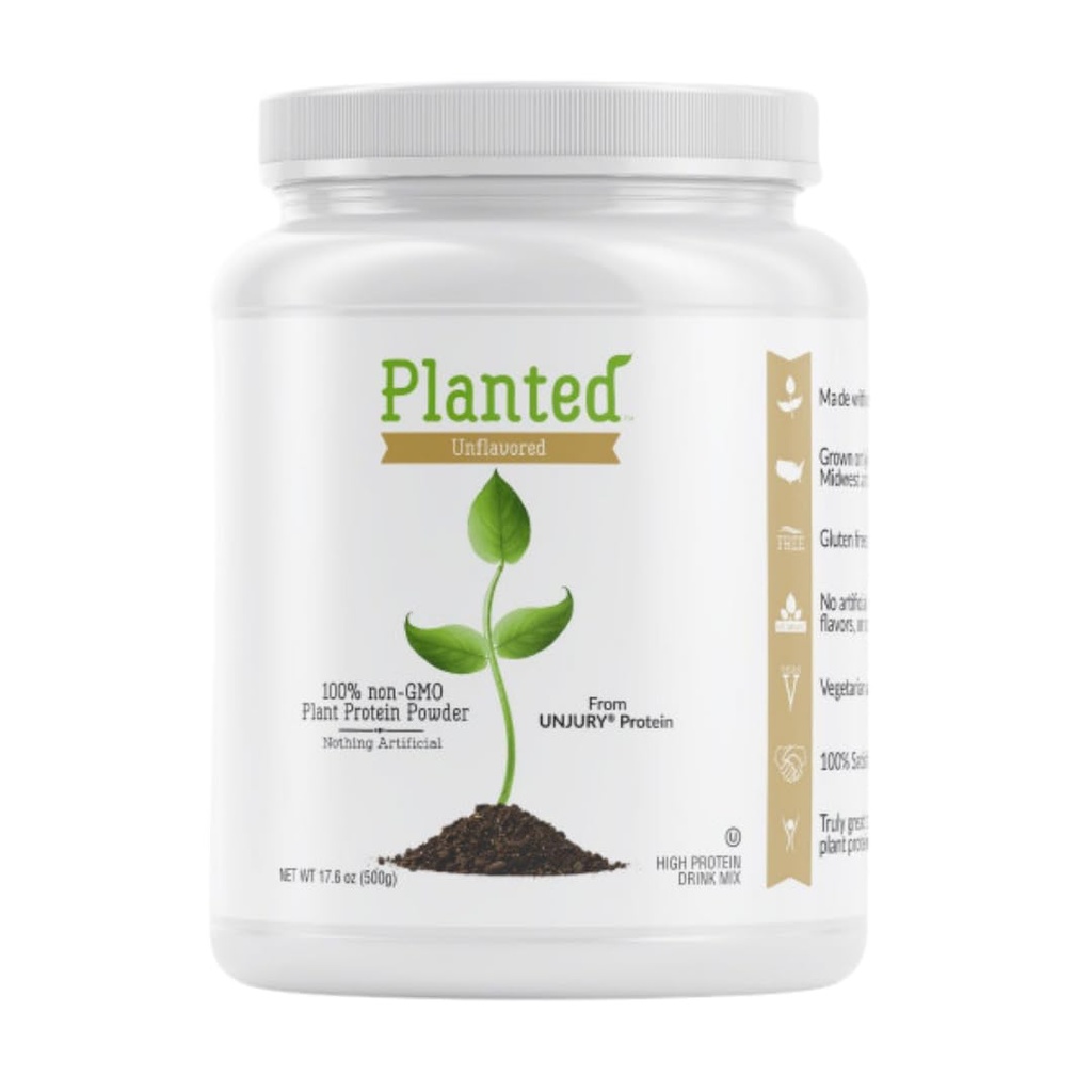 Polvere proteica vegana non aromatizzata | 20g polvere di proteine di pea non aromatizzata | Basso zucchero e pianta a base | Isolato di proteine di pea senza glutine e latticini | Non OGM | 20 Serve