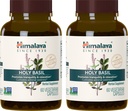 Himalaya Heilige Basilikum, 60-Tage-Versorgung - Kräuter Adrenal-Unterstützung für Stress-Relief, Entspannung, Energie-Unterstützung und okzialen Schlaflosigkeit - Vegan, Non-GMO, Glutenfrei, 720 mg, 60 Kapseln, Packung von 2
