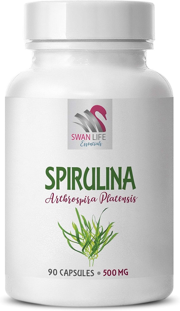 spirulina blue - energie bits spirulina chlorella tabletten - SPIRUILINA 500MG - spirulina und chlorella pulver bio, Spirulina Kräuterergänzungen, Organic Immune Support Supplement, spirulina - 1B