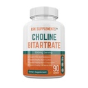 1 Packung Choline Bitartrate 900mg pro Servierung 90 Kapseln KRK Ergänzungen
