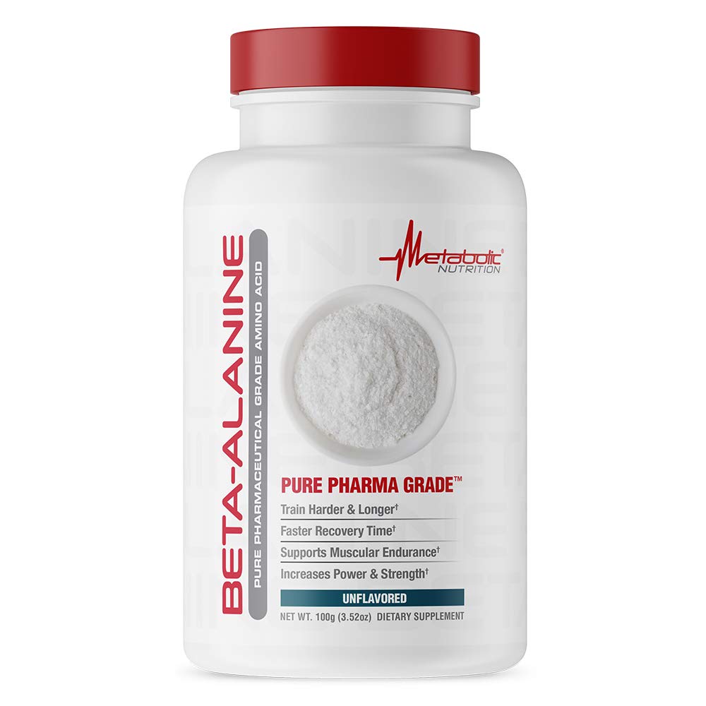 Metabolic Nutrition Beta Alanine, 100 Gramm, Pulver