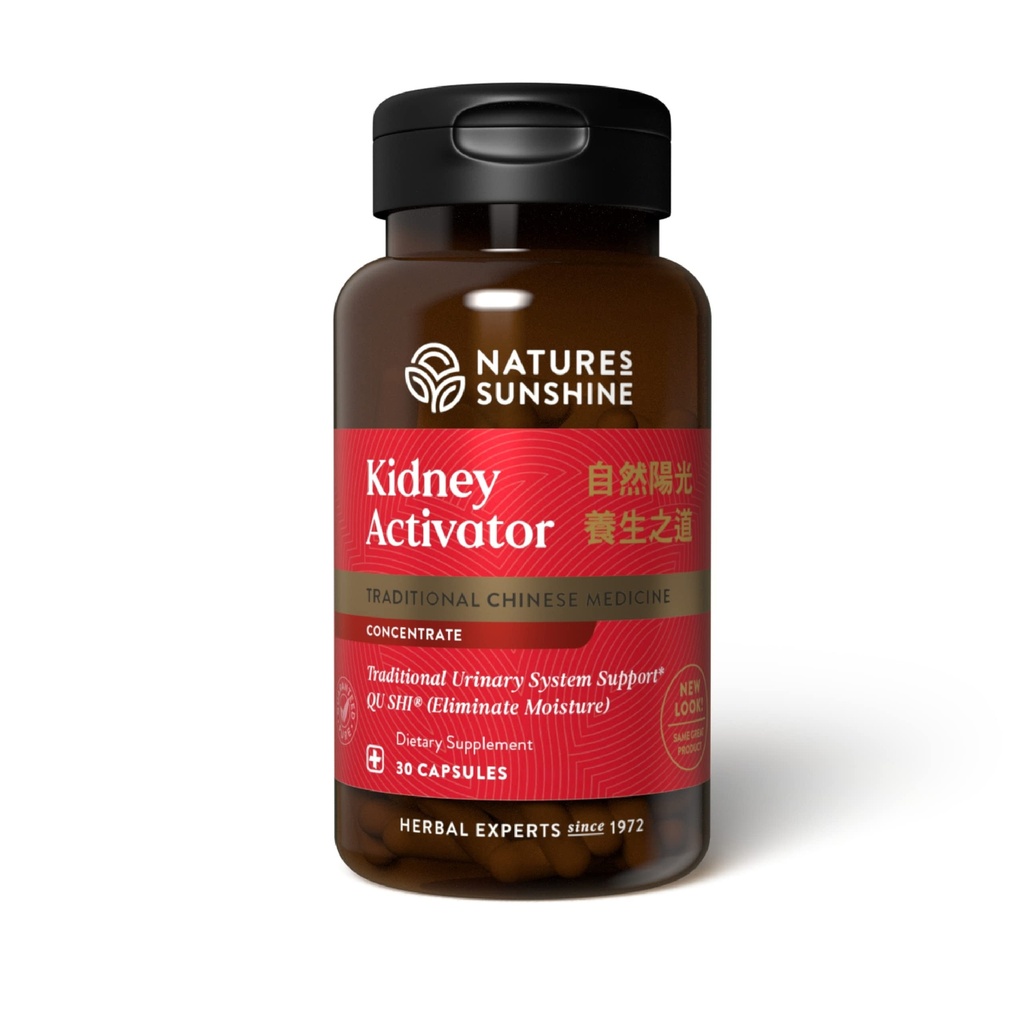 Nature's Sunshine Kidney Activator TCM Concentrate, 30 Kapseln | Natural Chinese Kidney Supplement Enthält Kräuter zur Unterstützung und Verbesserung der Nierenfunktion und Urinfluss