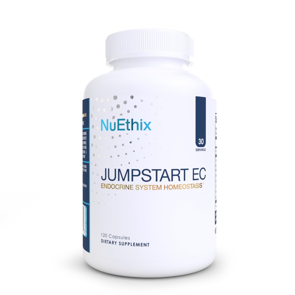NuEthix Formulierungen Jumpstart EC, Endocrine System Homeostasis Nahrungsergänzung, 120 Kapseln