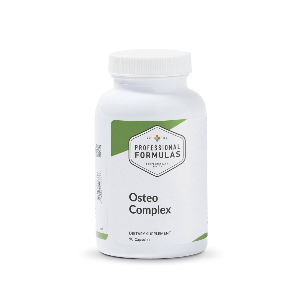 Formules professionnelles Complexe Ostéo – Soutien à la densité osseuse avec Calcium, Hydroxyapatite Microcristalline Plus Magnésium, D3 et Boron pour Absorption Maximale* - Sans gluten, Hypoallergénique, 90 Capsules