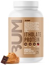 Polvere di proteine dell'isolato del siero di latte, burro di arachidi di cioccolato (CBUM Itholate) - Polvere di nutrizione sportiva a base di erba 100% per la crescita del muscolo e il recupero - Low-Fat, Carb basso, aromatizzato naturale - 25 porzioni
