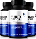 (3 Pack) Virility Savior Capsules für Männer, Offizielle VirilitySavior männliche Formel, Premium Pillen für Max Performance und Confidence, All-Naturale Unterstützung für Gesundheit und Wellness (180 Kapseln)