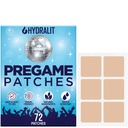 Happy Hour Hangover Patches Party Aid Hydration Drinking Relief Alkohol Erholung Patch Long-Lasting natürliche Formel bessere Morgen nach Nacht aus Wake Up Refreshed Pregame 72 Pack