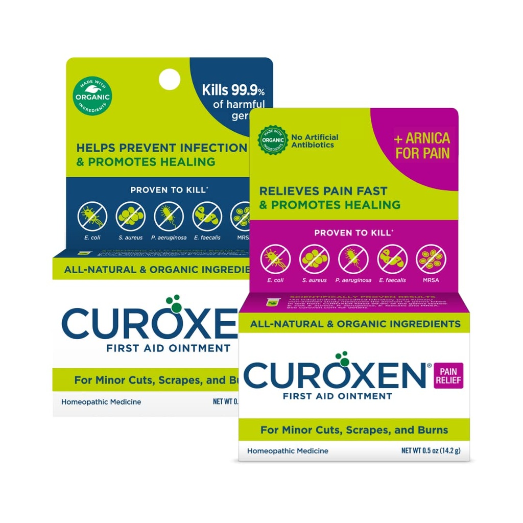 CUROXEN Erste Hilfe Salbe Bundle | AllNatural & Organic Ingredients | 2 Pack Bundle