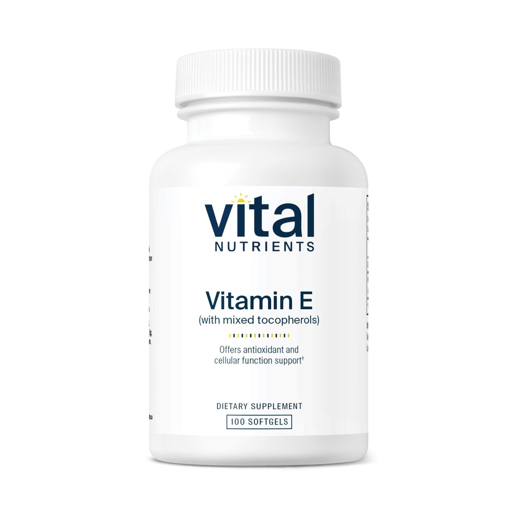 Éléments nutritifs vitaux Vitamine E avec des tocophérols mélangés
