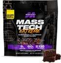 Muscletech High-Protein Mass Gainer (Triple Chocolate Brownie, 6LB) - Mass Tech Extreme 2000 Mass Gainer Protein Powder Supplement - Peso Gainer per aumentare il muscolo, recupero e resistenza