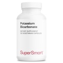 Supersmart - Kaliumbicarbonat 5400mg pro Tag (High Dose) - Elektrolytmineral - Säure-Base Balance pH - Herz, Muskel & Nerve Gesundheit | Non-GMO & Gluten Free - 120 Vegetarische Kapseln