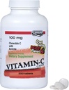 Landau 100mg Chewable Vitamin C Candy per bambini e adulti – Facile da prendere vitamina C supplemento con Acerola – Kosher & Made in the USA – Grande gusto di bacche di degustazione, 250 compresse