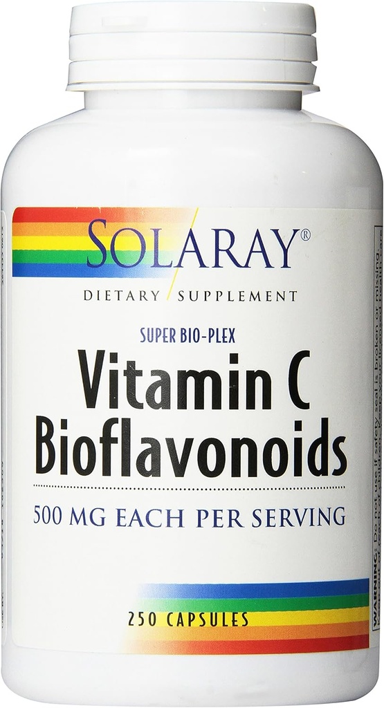 Solaray C Super Bio-Plex Supplement, 250 Zähler