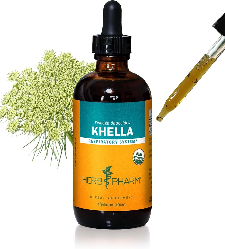 Herb Pharm Khella Extrait liquide pour le système respiratoire - 4 Once