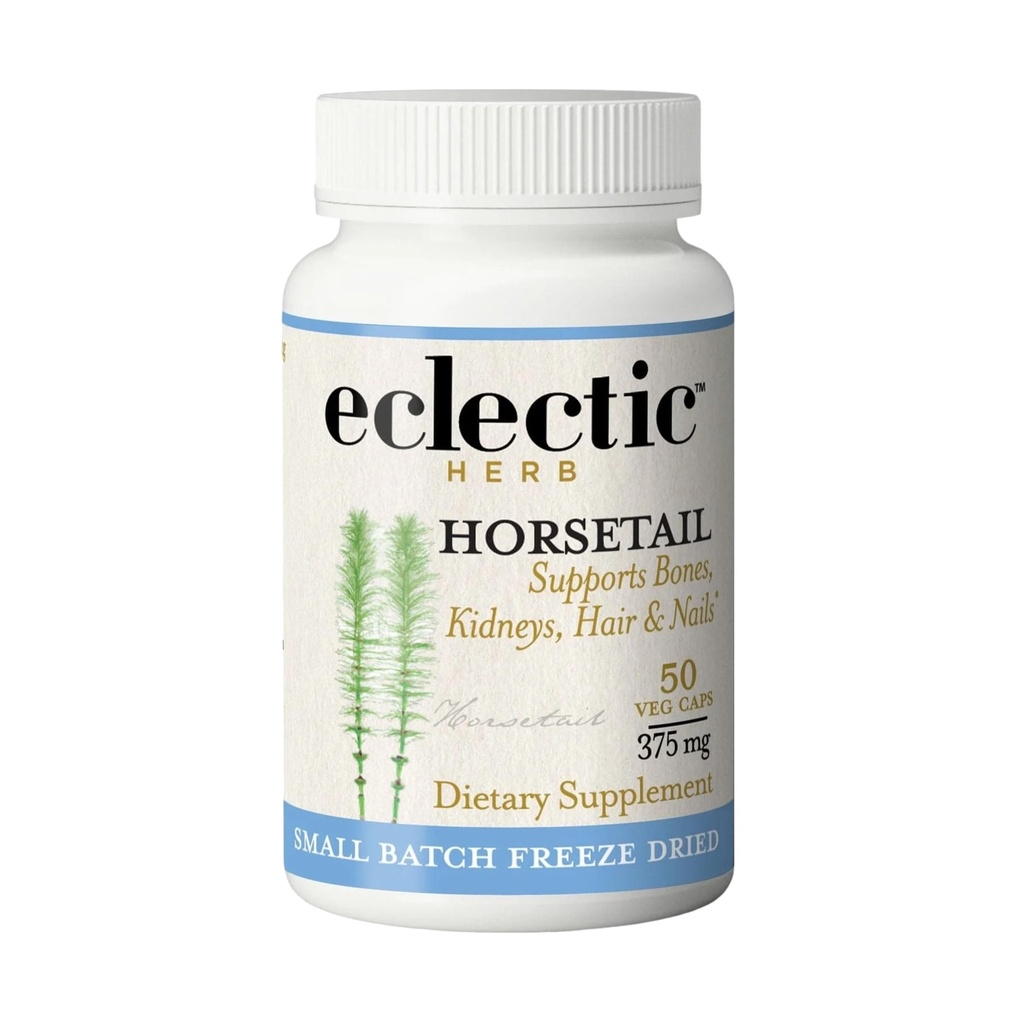 INSTITUT ECLECTIQUE Cru Fresh Freeze-Dried Horsetail non-OGM , 90 CT (375 mg)