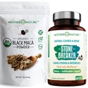 Bio Black Maca Root Powder + Chanca Piedra Stone Breaker Kapseln | Energie, Urinary & Interne Unterstützungs Natürliche Kräuterergänzung für Männer & Frauen