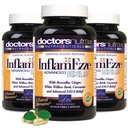 (Pack of 3 InflamEzze - Totale 180 Conta capsule