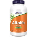 NOW Integratori, Alfalfa 650 mg di vitamina K, Superfood verdi, 500 compresse