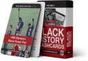 Urban Intellectuals Black History Flashcards - Volume 1 Famous Black Cultural Holiday Trivia Playing Cards Educational Activity for Adults Classroom