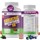 ProCare Health Bariatric Chewable Multivitamin mit Eisen 18mg (90 Tabletten) - Frucht-Punch Flavor - für Magen Bypass &amp; Sleeve Gastrectomy Patienten* (3 Monate Versorgung)