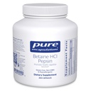 Reine Encapsulationen Betaine HCl Pepsin - Verdauungsenzyme Beilage für Verdauungshilfe & Unterstützung, Stomachsäure & Nährstoffaufnahme* - mit Betaine HCl Pepsin - 250 Kapseln