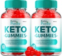 (2 Pack) Keto Purity ACV Gummies Perdita avanzata - Purezza Keto Plus ACV Gummies Aceto di Mele KetoPurity ACV Gestione del peso Gummies, Keto Purity Recensioni Vitamina B12 Keto+ACV (120 Gummies)