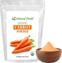 Z Natural Foods Polvere di carota organica, polvere di Superfood naturale per la visione e la salute del cuore, grande in succhi, smooti e ricette, non OGM, Vegan, senza glutine, Kosher, 5 lbs