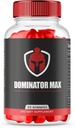 (1 Pack) Dominator Max Gummies Formula avanzata per Max Performance, Tutti Natural Extra Strength Supplement, Dominator Max Gummies per la crescita del muscolo e il supporto generale della salute (60 Gummies)