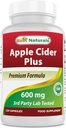 I migliori naturali Aceto di sidro di mele Plus 500 Mg capsule, 120 conte