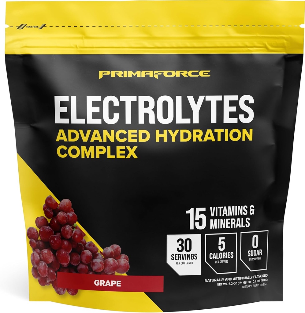 Primaforce Elektrolyte Advanced Hydration Complex Packets (30 Servierungen) (Schleife)