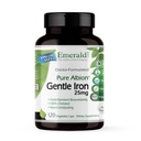 Emerald Labs Gentle Iron 25mg - Eisen-Bisglycinat-Chelat - Chelateisen-Ergänzung, die Energie, Auge, Immune & Herzgesundheit unterstützt - 120 Gemüsekapseln (120-Tage-Versorgung)