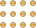 Rawleigh Antiseptic Salve Iconic Yellow Big Tin: 4,5 oz, Multi-Purpose Salbe Beruhigt Schnitte, Brügge, Irritationen, mit Turpentine, Phenol, Baumwollsamen Öl & Paraffin, Original Formel - Paket von 12