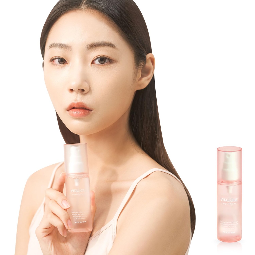 MEDITHERAPY Vitalique Collagen Melting Mist 2.7 fl.oz, Korean Spray Serum für Radiant Skin, Korean Skincare