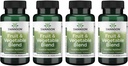 Swanson Frutta & Verdura Blend - Miscela naturale di oltre 25 frutta e verdura che forniscono nutrienti essenziali - potente Green Foods Veggie Supplemento - (60 capsule di verdure) 4 Pack