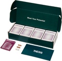 Confiance en thèse - Supplément de soutien au cerveau nootrope - Soothe Nerves & Promote Emotional Well-Being - Ashwagandha, Safran, L-Theanine & More - 24 portions - 1 mois d'approvisionnement