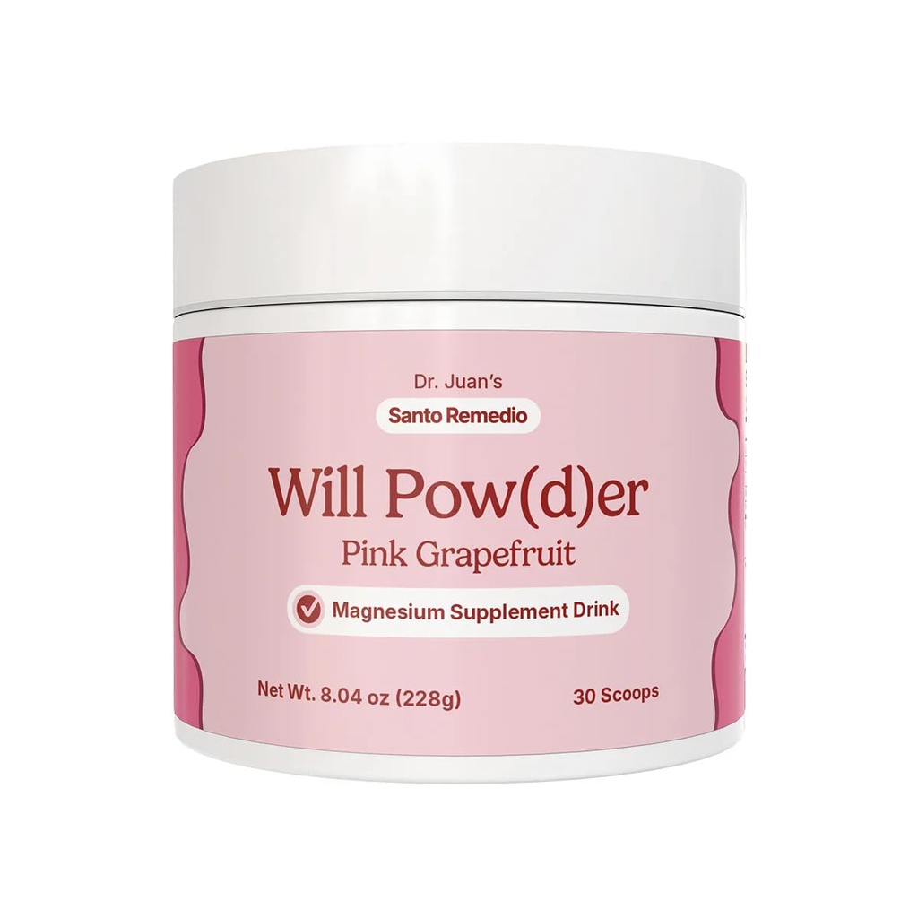 Will Powder Integratore alimentare Polvere Orto Botanico Bevanda Magnesio Potassio ed erbe Miscela Rosa Pompelmo Aroma Sforzo Supporto Muscolo Rilassamento No Aggiunto Zuccheri Vegetariani 30 Serve
