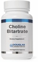 Douglas Laboratories Choline Bitartrate | Ergänzung zur Unterstützung von Leber, Neurologischer und Herzgesundheit, Mentaler Fokus und Nervensystem* | 100 Kapseln