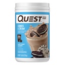 Quest Nutrition Cookies & Cream Protein Powder, 20g Protein, 1g Zucker, Low Carb, Glutenfrei, 1.6 Pfund, 24 Portionen