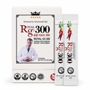 RG3 300- Ginsenosides Rg3 Enhanced (Rg3 : 50mg/Sachet) Panax rouge coréen Ginseng en poudre fabriqué en Corée, 10 sachets, Ginsenoside rare