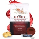 Sintrax Bundle: polvere di proteine della matrice Sustain-Release Casein Protein e polvere di proteine del siero di siero - aroma di proteine della polvere di snickerdoodle di miscela istantanea, 5lbs con catena alimentare mondiale