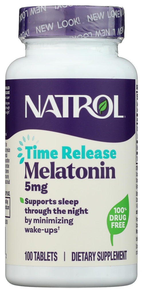 Melatonine 5mg Libération dans le temps, 0,32 lb