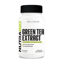NutraBio Grüner Tee-Extrakt, fügt Antioxidans Vorteile und hilft Gesamtgesundheit und Wohlbefinden, 500mg - 90 Kapseln