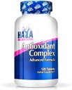 Haya Labs Antioxidant Complex 120 Tabs. Ein starker, antioxidanter Carotenoid-Komplex mit Lutein, Zeaxanthin, Beta Carotene & Vitamin E | Gesunde Haut