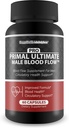 Pro Primal Ultimate Blood Flow Homme - Notre meilleur support avancé de circulation sanguine - Blood Flow Pro Primal X Primal Ultimate Max Blood Flow Supplément Poudre Capsules Pilules de circulation du corps entier