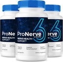 NutraRize (3 Pack) ProNerve6 Neuropatia, ProNerve 6 Nerve Supplemento di supporto, Pro Nerve 6 capsule, ProNerve6 Pastillas Recensioni (180 capsule)