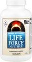 Fonte Naturals Life Force Ferro multigiornale gratuito Multivitaminico ad alta potenza Vitamine essenziali, Minerali, Antiossidanti e nutrienti - Energy & Immune Boost - 120 capsule