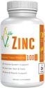 AlcheVita Zinc 50mg – Haute biodisponibilité – Trace minéral essentiel – Supplément pour le support immunitaire, os, peau et muscles