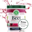 Green Foods - Organic Beet Essence Juice Powder- Nitric Oxide Super Food, Wholefood Antioxidant, Natural Energy, Endurance, Detox, 5.3oz (30 Servierungen) mit Bonus Key Chain